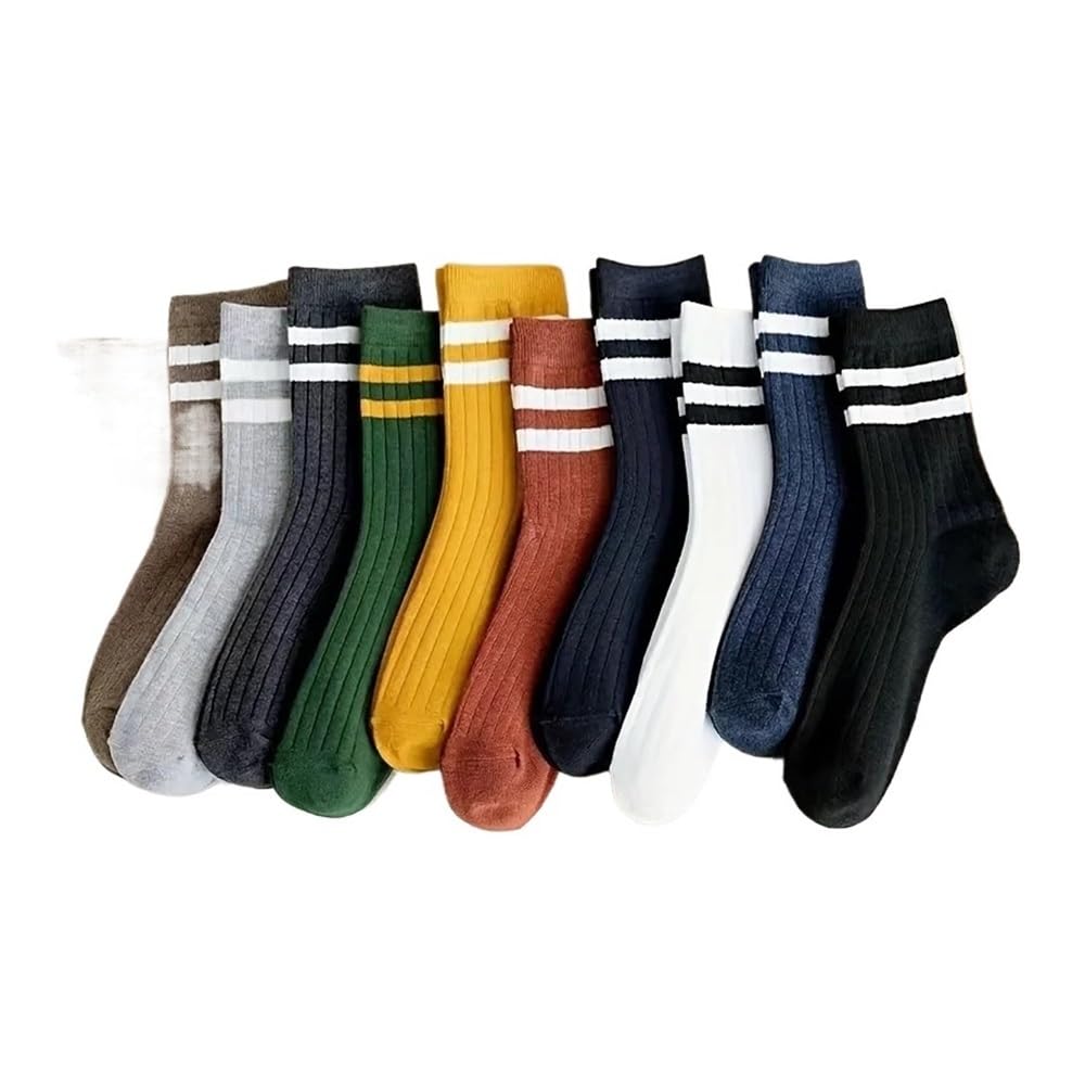 Chaussettes pur coton hommes anti transpiration tendance sportive hiver