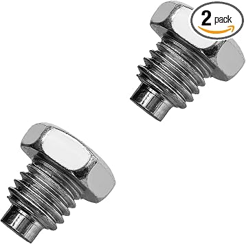Zpana 2PCS Car Floor Jack Handle Bolts, Horizontal 3 Ton 4 Ton Hydraulic Jack Pressure Rod Fixing Screws, Automotive Floor Hydraulic Top Handle Replacement Bolt, Universal for Vehicles