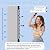 4 pack, 48x24x2 inches acoustic foam panels Egg Crate Foam Padding sound proof panels for walls Soundproof Foam Studio Acoustic Treatment Studio Foam panels Soundproofing Used to Absorb Echoes