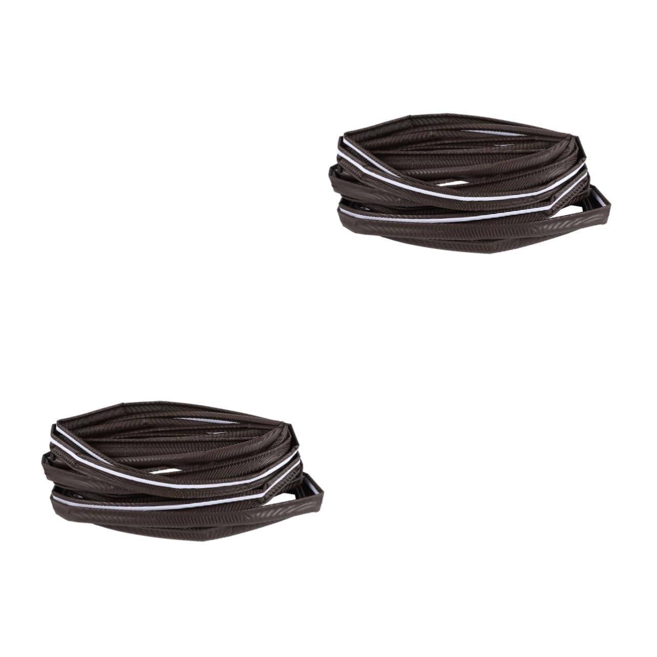 SHINEOFI 2 Pezzi Striscia Isolante per Porte e Finestre PU Antispifferi e Fonoassorbente Protezione e Termica per Interni Ed Esterni Facile da Applicare e Resistente