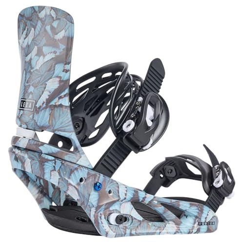 Fixation de snowboard Lexa Burton femme bleue taille S papillon freeride