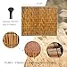 Bamboo Screen Fencing 1 2 3 4 5 6 Feet High Natural Porch Screening Rolls Balcony Privacy Screen Sun Shade for Outdoor Old Fence Patio Backyard Divider Decorative Sturdy & Straight Easy to Cut