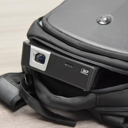 aaxa p5 led portable pico projector 300 lumen 1280x720p hd resolution 135 min battery 20000 hour led media player business