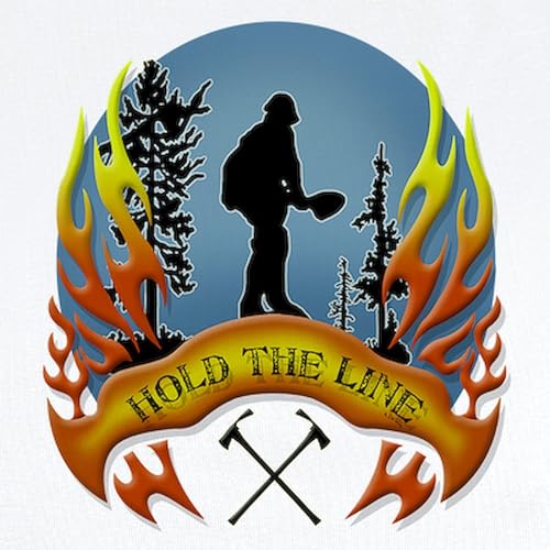 CafePress Wildland Firefighter (Hold The Lin Infant Bodysuit Cute Infant Bodysuit Baby Romper2