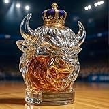 ✈[Goût haut de gamme et longue durée] : Cette carafe est fabriquée en verre de haute qualité pour une durabilité optimale. Elle préserve la saveur riche et corsée de votre whisky, bourbon ou brandy préféré.