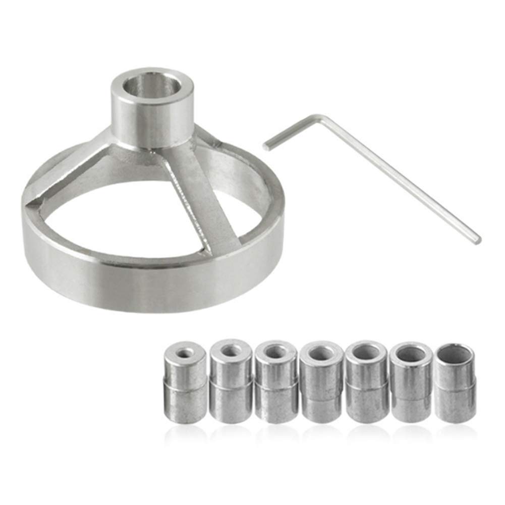 Kit Foratura Angolare Per Legno - 15 Gradi Con Guide Per Punta 6/8/10 Mm