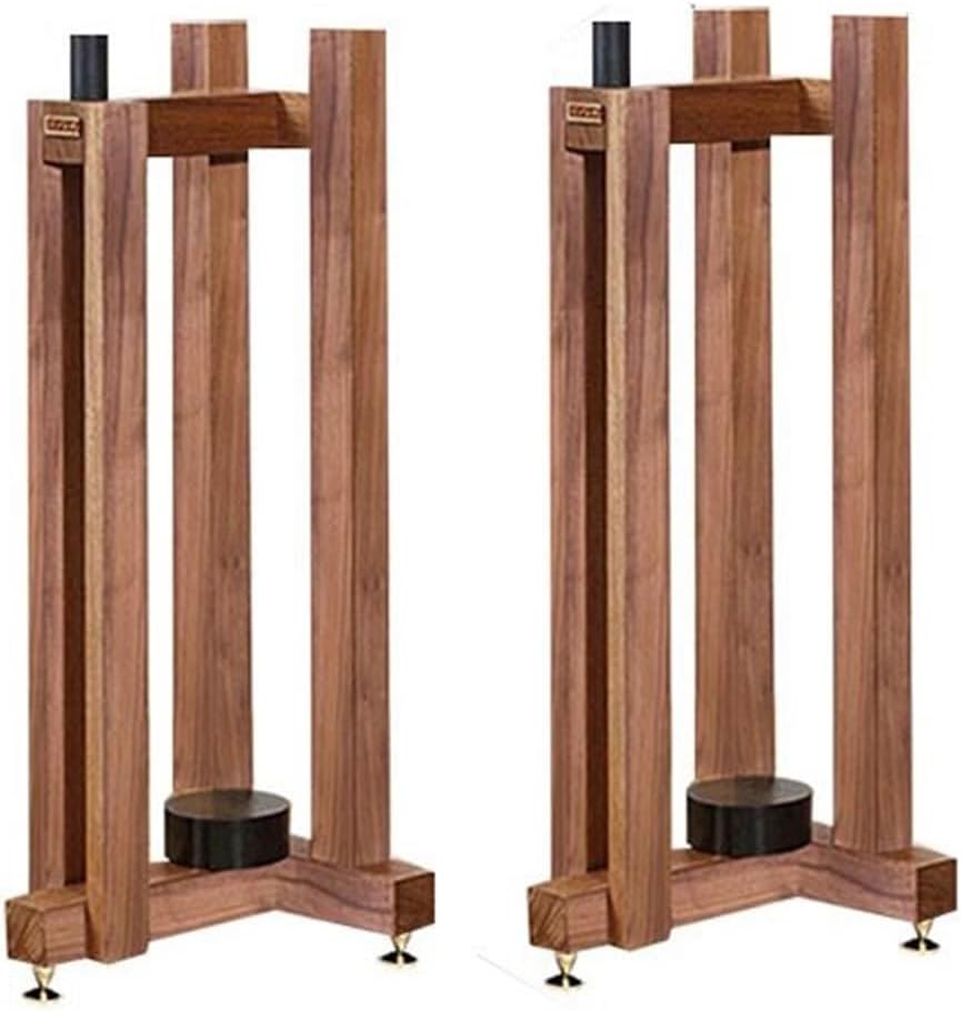 Speaker Stand Speaker Stand Tripod Solid Wood Surround Sound Shelf Monitor Metal Shelf Floor Professional Bookshelf Speaker Stands Studio Monitor Stands(27 * 30 * 66.5cm)