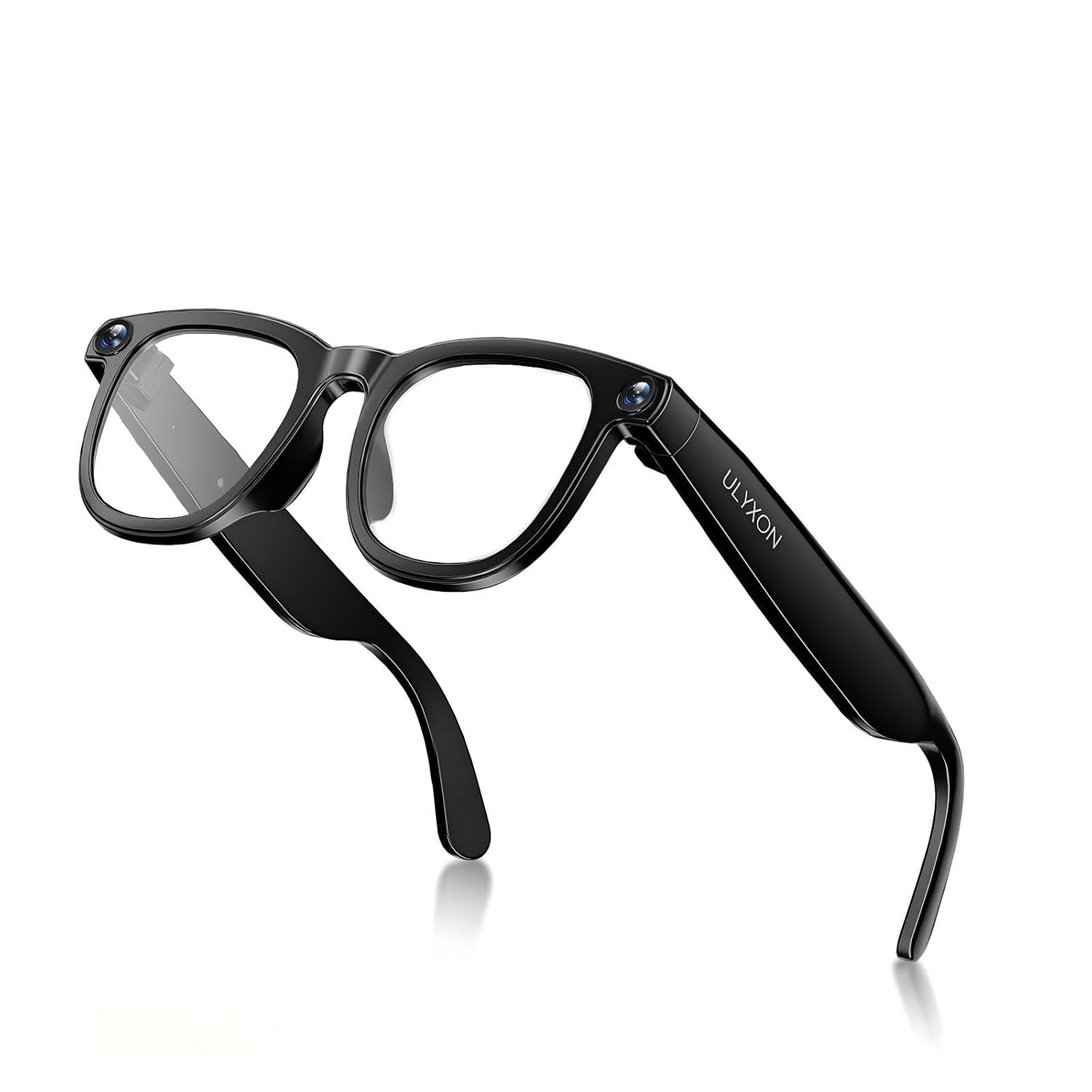AI Smart Glasses with Camera 800W HD Camera Glasses 1080P Anti-shake Video Recording Sunglasses Real Time Translation Video