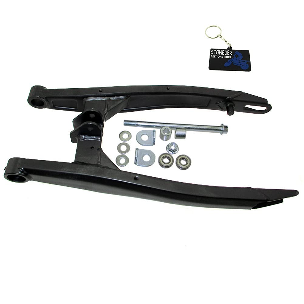Bras Oscillant Arrière Acier Noir 500mm Pour Moto Tout-terrain 125-190cc - Compatible Roues 12" Ou 14"