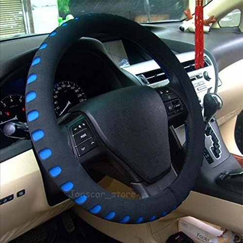 Raysell Automotive Steering Wheel Cover - Soft & Breathable EVA Foam Cover Fit for Car Steering Wheel with 38cm/15 Diameter (Blue)
