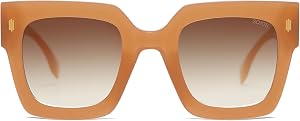 SOJOS Vintage Oversized Square Sunglasses for Women,Retro Womens Luxury Big Sun Glasses UV400 Protection SJ2194 DANA