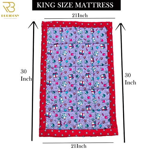 Image of Bedding Mattress for Cotton, Baby Sleeping Bed Set Godari Baby Cradle |Sleeping Mat |Multi Purpose Cushioned Bed |Baby Bed for 0 to 2 Years.