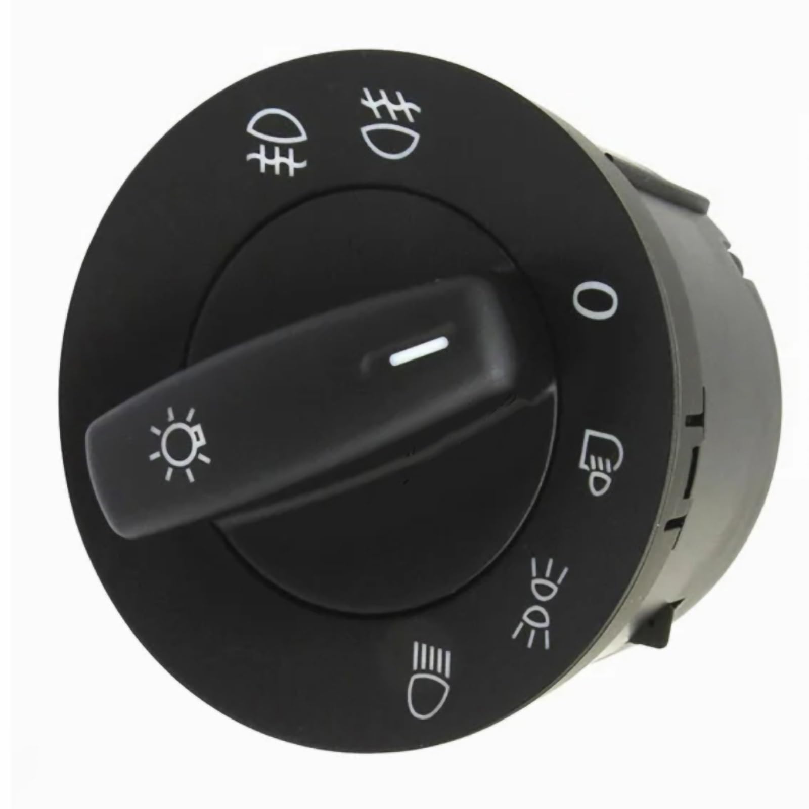 Kompatibel Mit VW Für Touran 2003 2004 2005 2006 2007 2008 2009 2010. Auto-Scheinwerferschalterknopf, Integrierte Schalter, Knopfteile, OEM: 5KD941431B Auto-Hauptlichtschalter