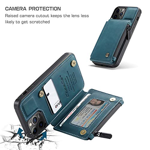 UFinetech 2 in 1 Portafoglio Cover iPhone 12 Pro
