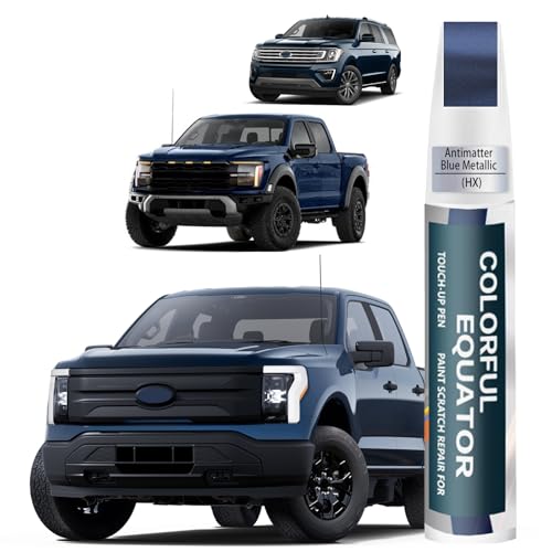 Image of HX Antimatter Blue Metallic Touch Up Paint for Ford, Car Paint Pen Scratch Repair Two-In-One Touch Up Paint, Premium Car Scratch Remover for Deep Scratches