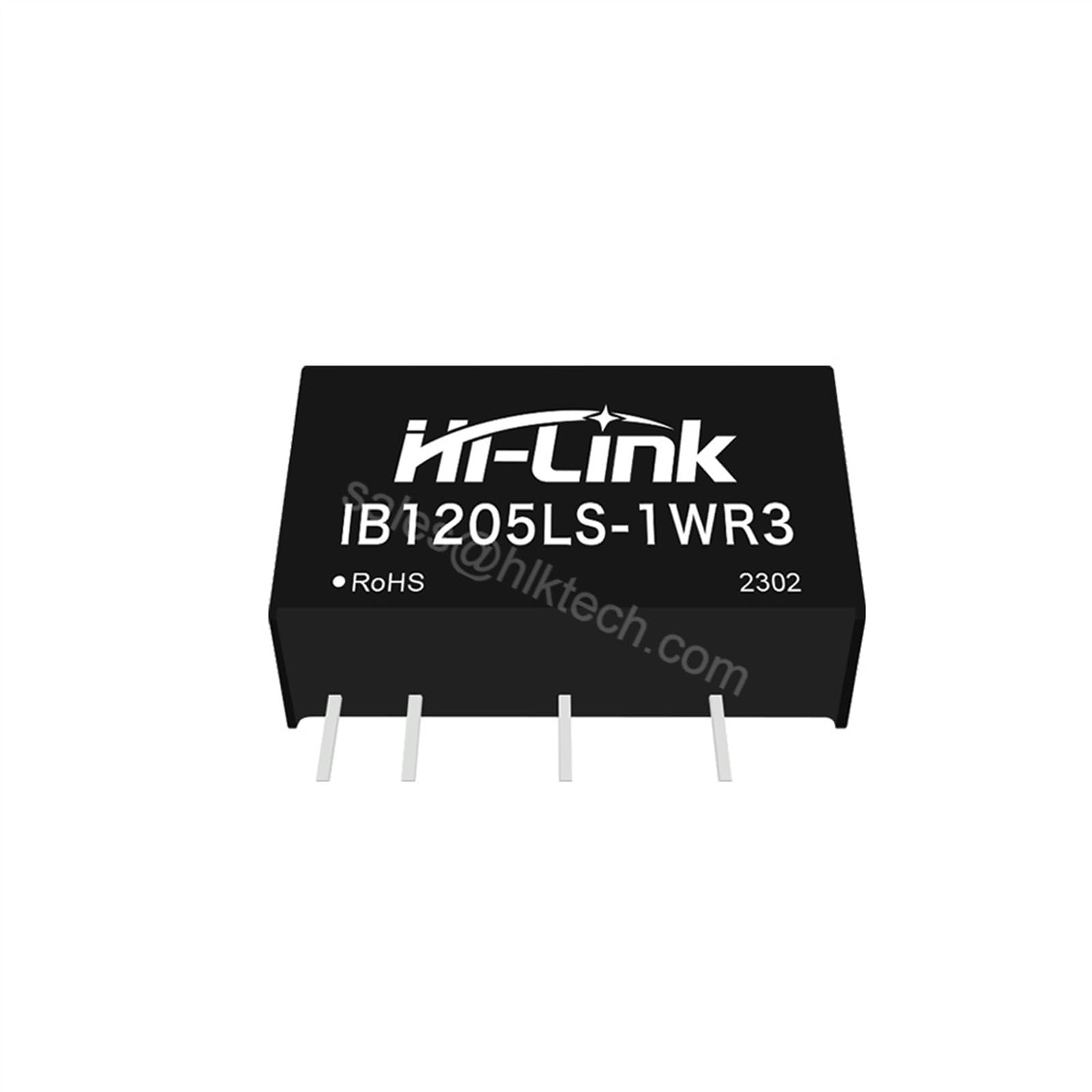 10 pièces/lot 12V à 5V/12V 1W DC/DC IB1205LS-1WR3 IB1212LS-1WR3 régulateur de Tension isolé Module d'alimentation de Sortie(IB1205LS-1WR3)