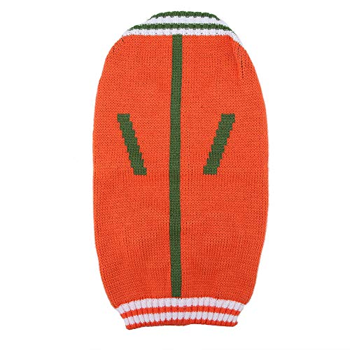 Chaqueta de invierno para perros | Ropa de punto cálido de poliéster para mascotas | Sudadera acogedora para perros pequeños/medianos/grandes | 5 tamaños, suave y firme (XXL)