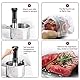 Sous Vide Garer, KEAWEO Sous-Vide Sick 1100W Präzisionskocher Immersion Tauchzikulator Präzisionskochtopf, Ultra-leise, Digital Timer, Präziser Temperatureinstellung, LCD Touch-Display & Edelstahl