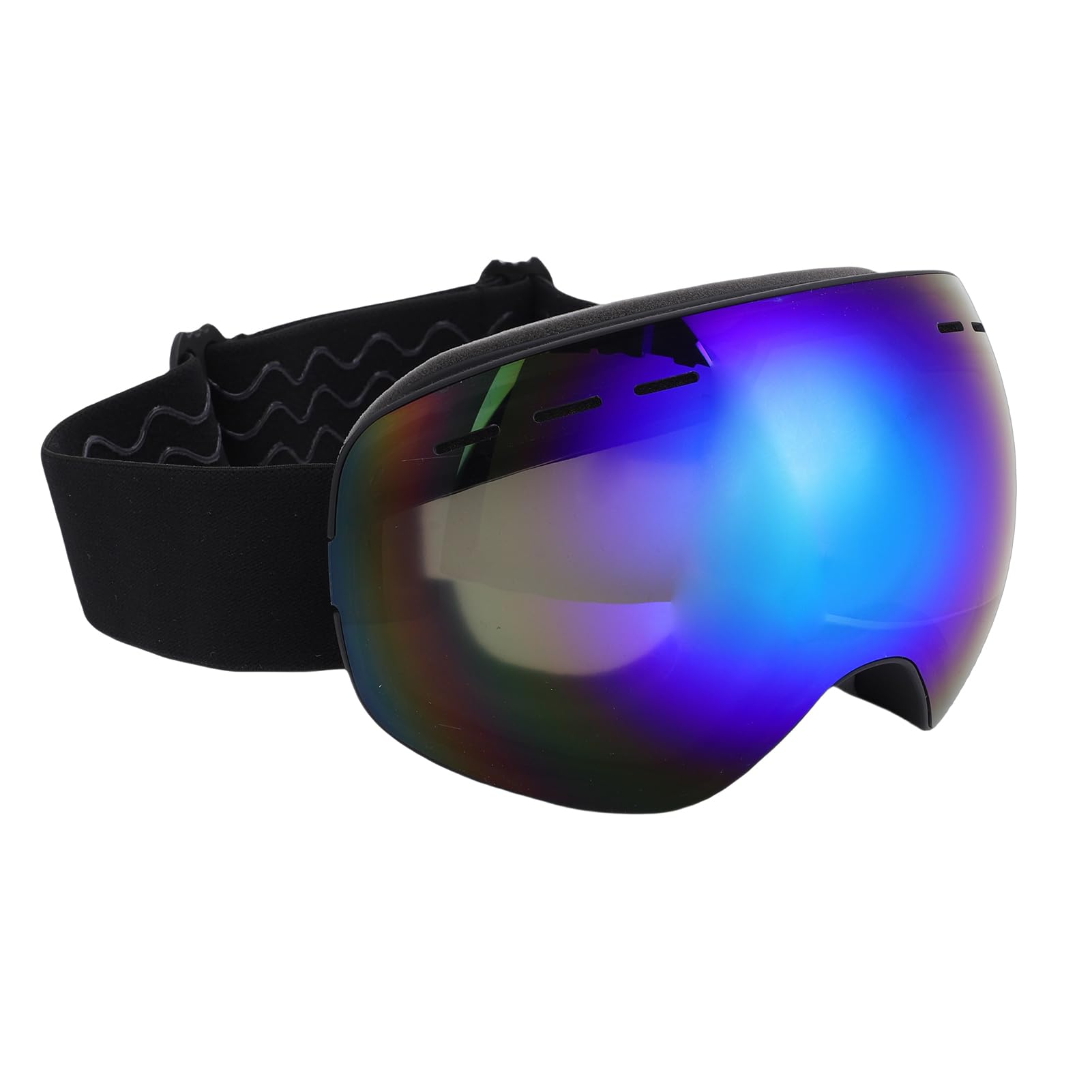 BuyWeek OTG Lunettes de ski polarisées coupe-vent double couche anti-buée pour homme et femme Sports d'hiver