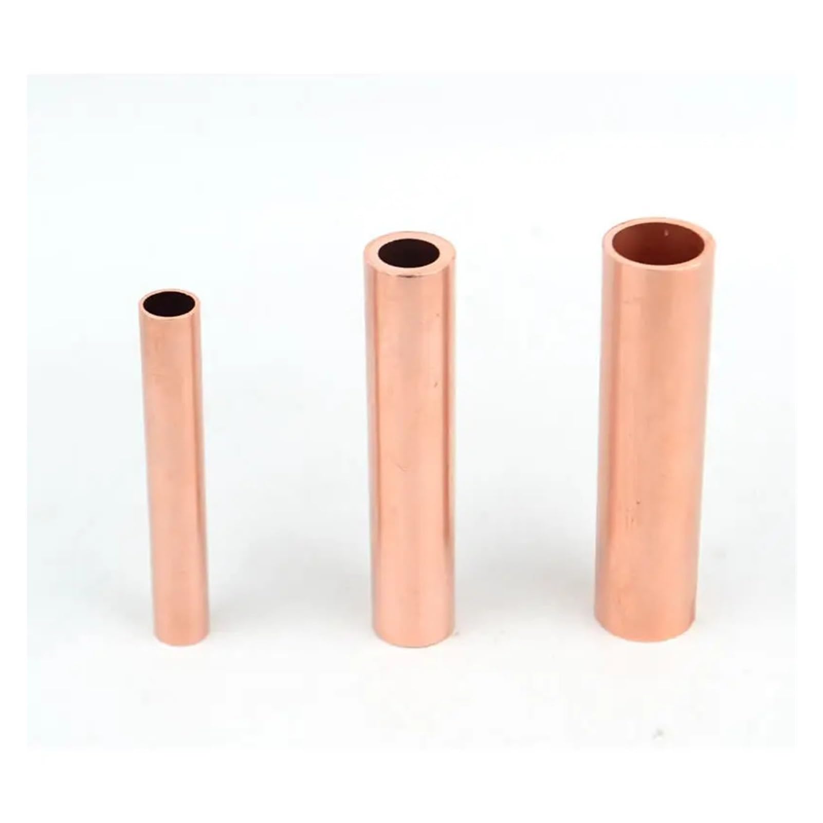 Tubo capilar de cobre T2 hueco HVAC Fontanería | Transferencia de fluidos, inox, industria, fontanería, versátil(500mm,16x3mm)