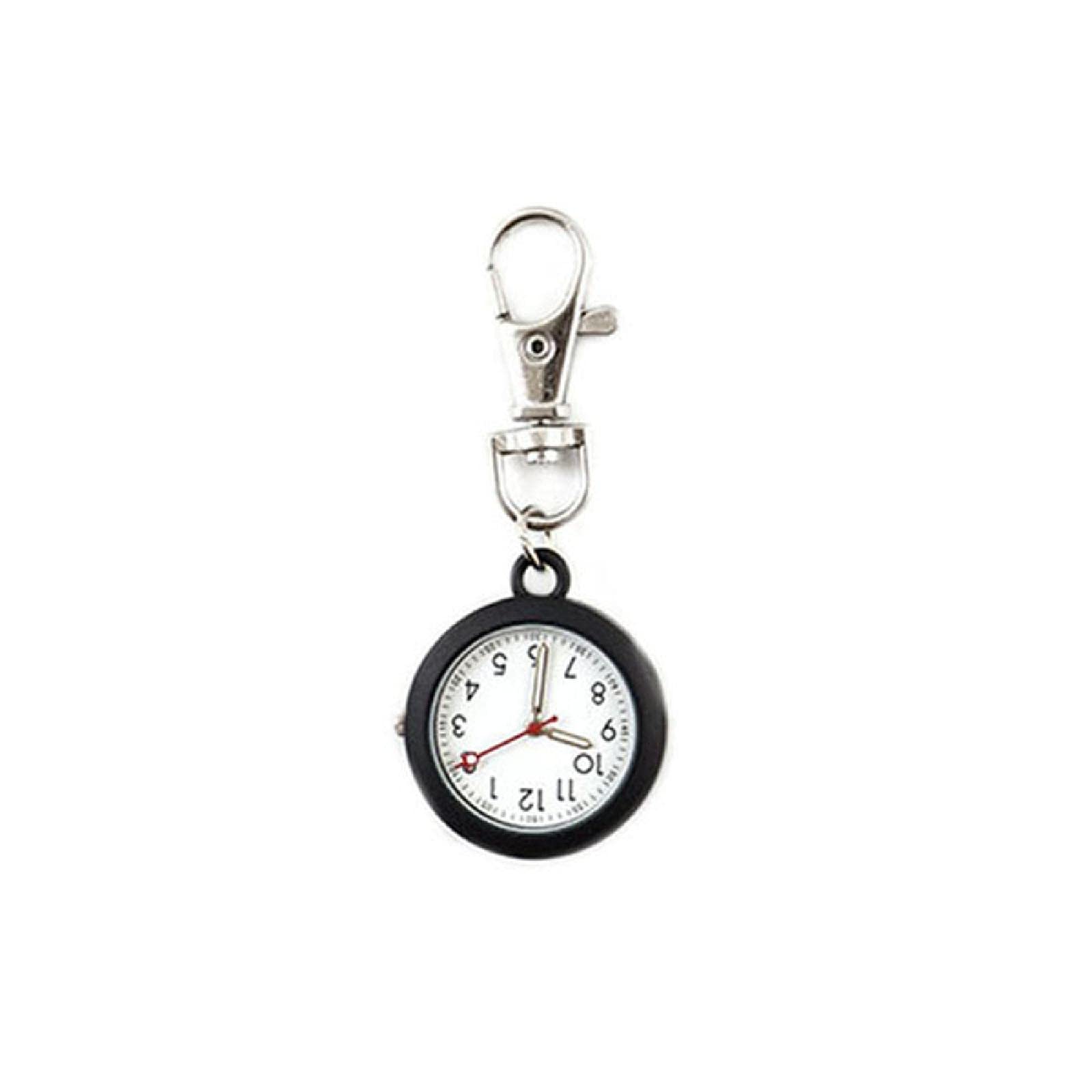 Baluue Orologio Da Tasca Per Infermiera – Al Quarzo, Leggero In Metallo Con Ciondolo, Portachiavi Pratico