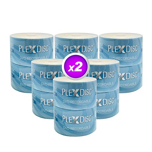 PlexDisc 16x 4.7GB Logo Top DVD-R 1200 Disc (No Container) 632-810