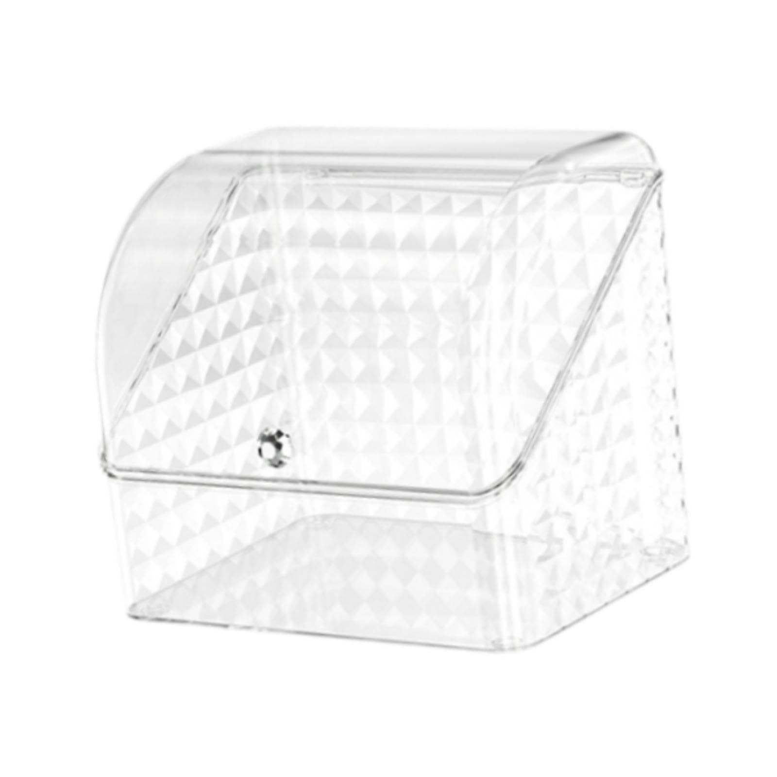 Porta Scrivania, Organizer Portatile per Il Pane, Contenitore per Il Pane per Cucina, Ingresso, Negozio, Camera da Letto, Diamante Trasparente