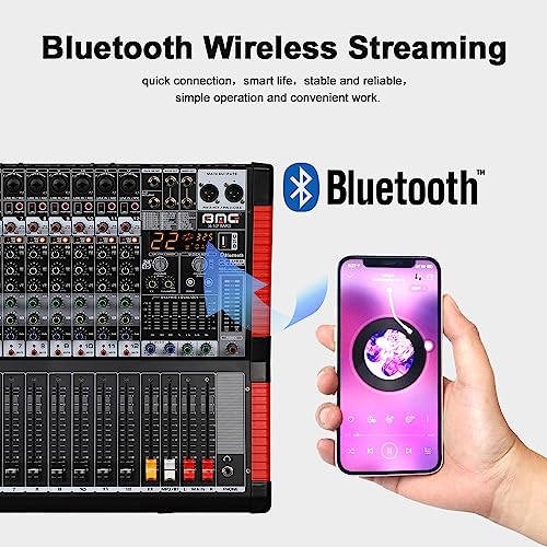 Interface numérique 12 canaux avec Bluetooth et alimentation 48V Phantom Power Stereo - 3