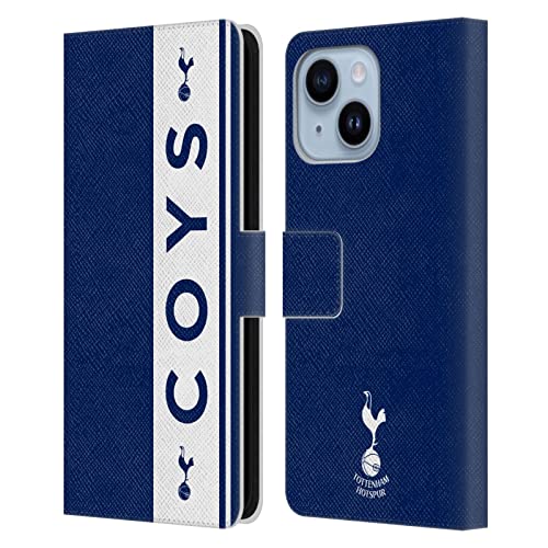 Tottenham Hotspur F.C. étui portefeuille cuir compatible Apple iPhone 14 Plus housse