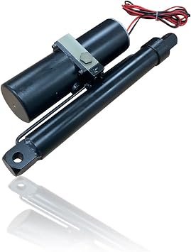 Heavy Duty 1700 lbs/10 inch/300W Hydraulic Linear Actuator,Waterproof IP 65, DC 12V High Force Actuator for Farm Garden Equipment Utility Vehicle Industrial Usage