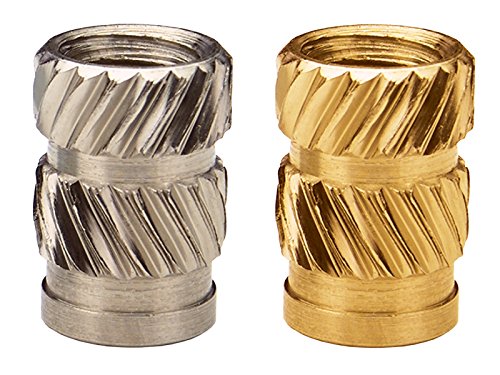 Pem Heat Staking Insert, Straight Wall, Thru-Threaded - Metric, IUTC-M3