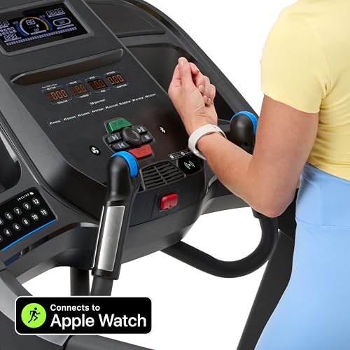 11 Best Treadmills for Bad Knees Under 1000 Dollars (2026 Guide) 2 Horizon Fitness 7.0AT Treadmill, Black, Heavy Duty, LCD Display, Built-in Speakers, Heart Rate Monitor, USB Charging Port, Wheeled
