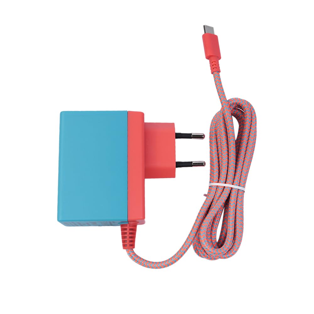 Cargador PD de 39 W, Banco de energía de Carga rápida USB-C, Compatible con Modo TV/computadora, Adaptador de Corriente de 15 V/2,6 A para Switch OLED/Switch Lite/Switch Dock/Switch Pro