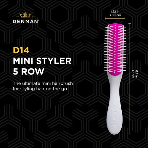 Denman D3 Spazzola MINI per Capelli Ricci