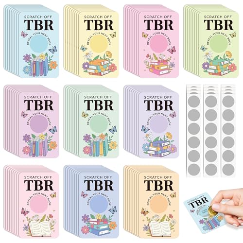 Défis de lecture TBR L1rabe : animez vos soirées avec 240 cartes pastel DIY