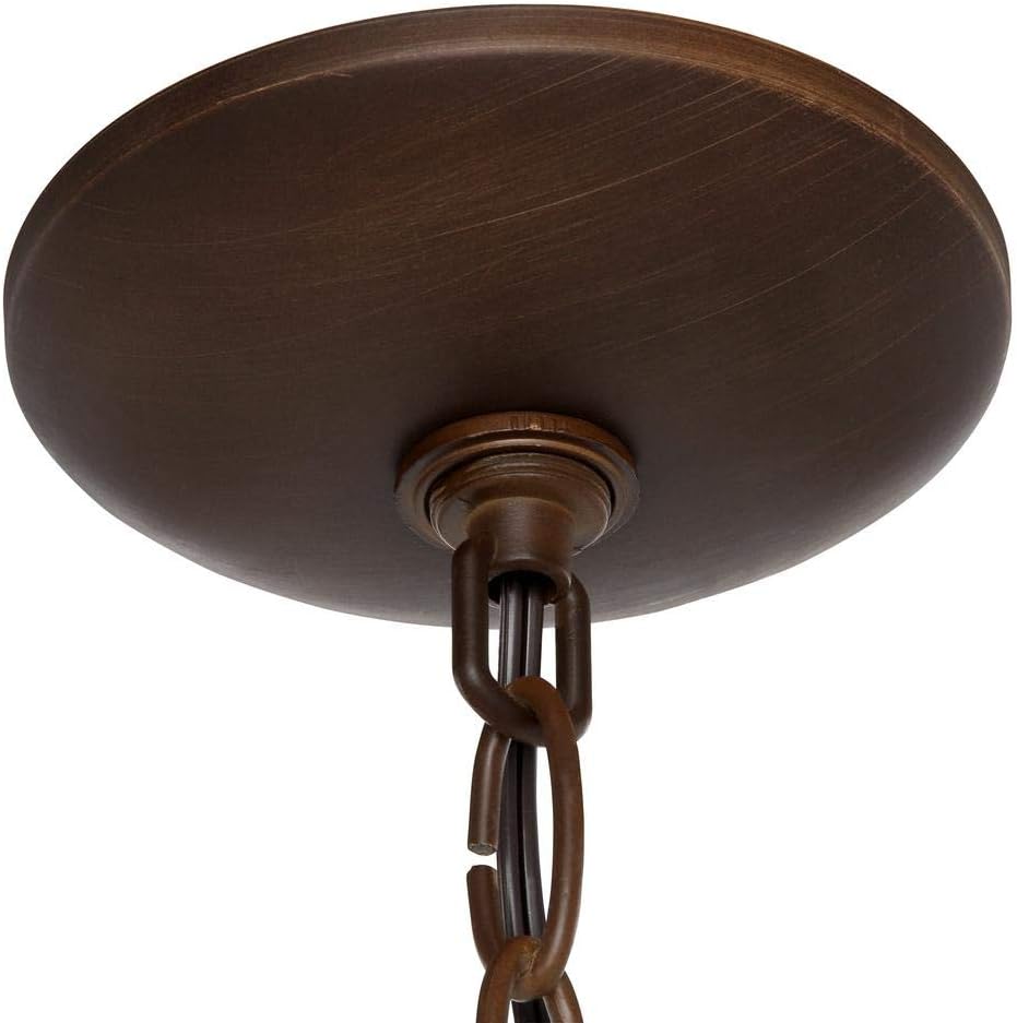 Home Decorators Collection 27030 1-Light Bronze & Champagne Pewter Mini Pendant
