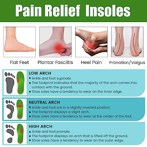 Plantillas para Fascitis Plantar con Soporte de Arco Alto (XL) miniatura 4