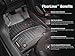 WeatherTech Custom Fit FloorLiners for Ford Ranger - 1st Row (4415181), Black