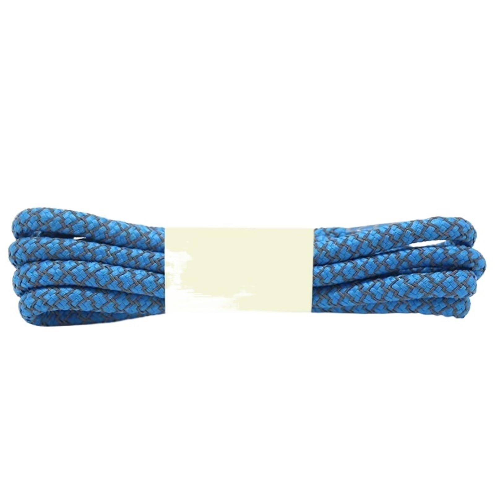 5 paires de lacets ronds réfléchissants for chaussures sport Pour Baskets(SKY BLUE,160cm)