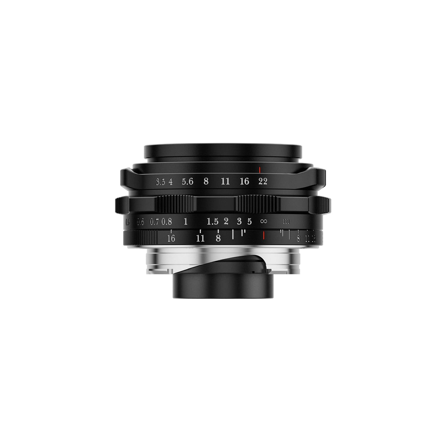 Thypoch Ksana 21mm f/3.5 Objectif–Monture M,Ultra Grand Angle Plein Format,MF Compatible avec Leica M (M2, M4, M6, M9, M9-P, M240, M-P 240, M262, M10-P, M10-R, M11), Argent