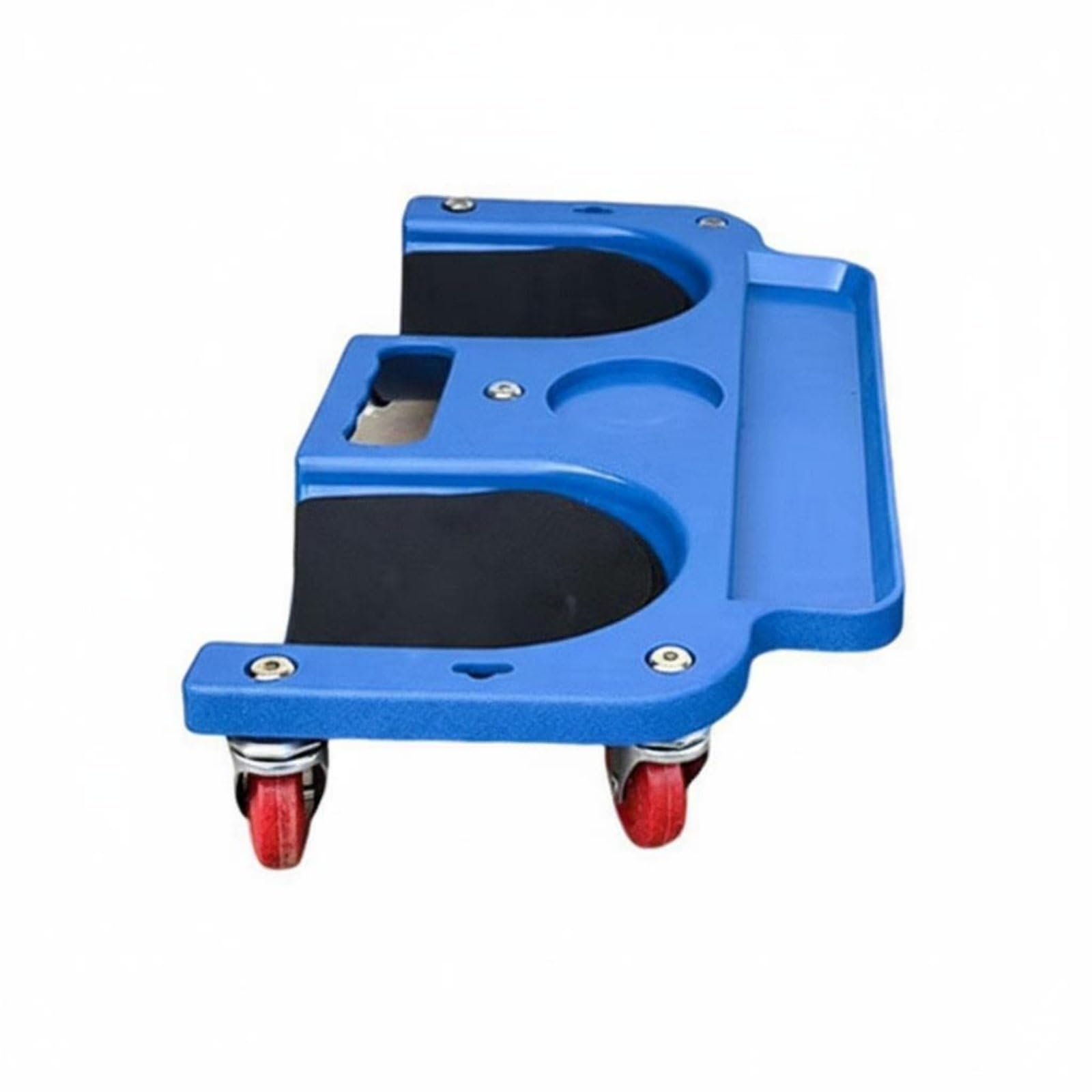 Gepolstertes Kniebrett auf Rollen ergonomisches Design Knierollbrett hohe Belastbarkeit Fliesenleger-Knie-Rollbrett für Handwerker, Heimwerker, Garage, Blau