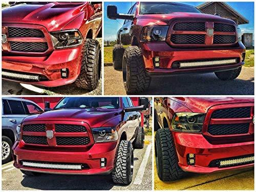 Kit de lámparas LED para niebla iJDMTOY compatible Dodge RAM 1500 miniatura 6