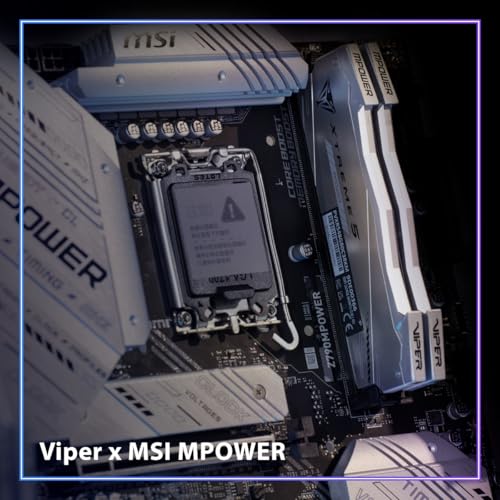 Patriot Viper Xtreme 5 MPOWER DDR5 RGB RAM 32GB (2X16GB) 8000MT/s CL38 UDIMM Desktop Gaming Memory Kit - PVXR532G80C38KM - RAM - Immagine 4