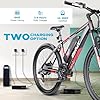 QNUT Electric Bike for Adults, 350W 26" Ebike for Teens 21 Speed 20Mph Up to 40Mile with Dual Disc Brake Commute E-Bike E-MTB for Men Women Electric Bicycles (Black-red) #4