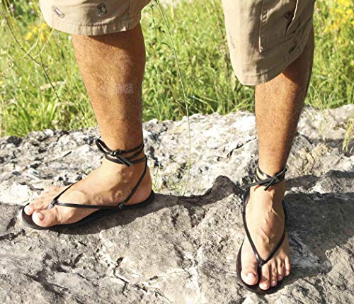 minimalist leather sandals