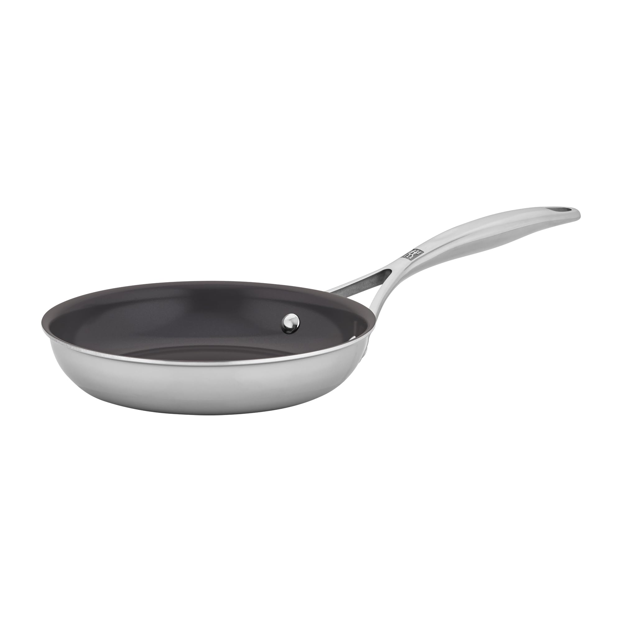 ZWILLING Spirit Energy + 8-inch Stainless Steel Ceramic Nonstick Fry Pan 8-inch Newer Version Stainless Steel