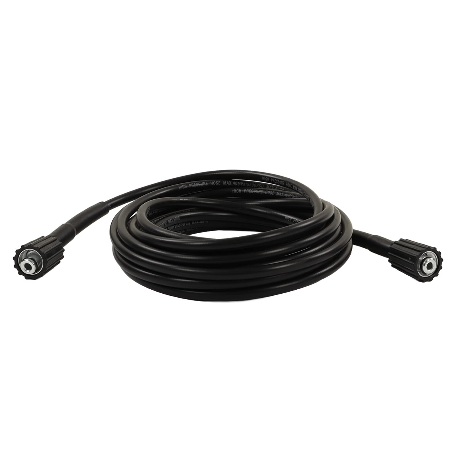 Ejoyous Tubo per Idropulitrice 9m PVC Gomma Attacco Rapido, per Pulizia