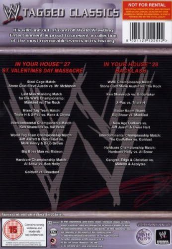 Wwe In Your House 27 St Valentine S Day Massacre In Your House 28 Backlash 1999 Dvd Amazon Co Uk Steve Austin Shane Mcmahon Mankind The Big Show Dvd Blu Ray Wwe In Your House 27 St Valentine S Day Massacre In Your House 28 Backlash 1999 Dvd Amazon Co Uk Steve Austin Shane Mcmahon Mankind The Big Show Dvd Blu Ray