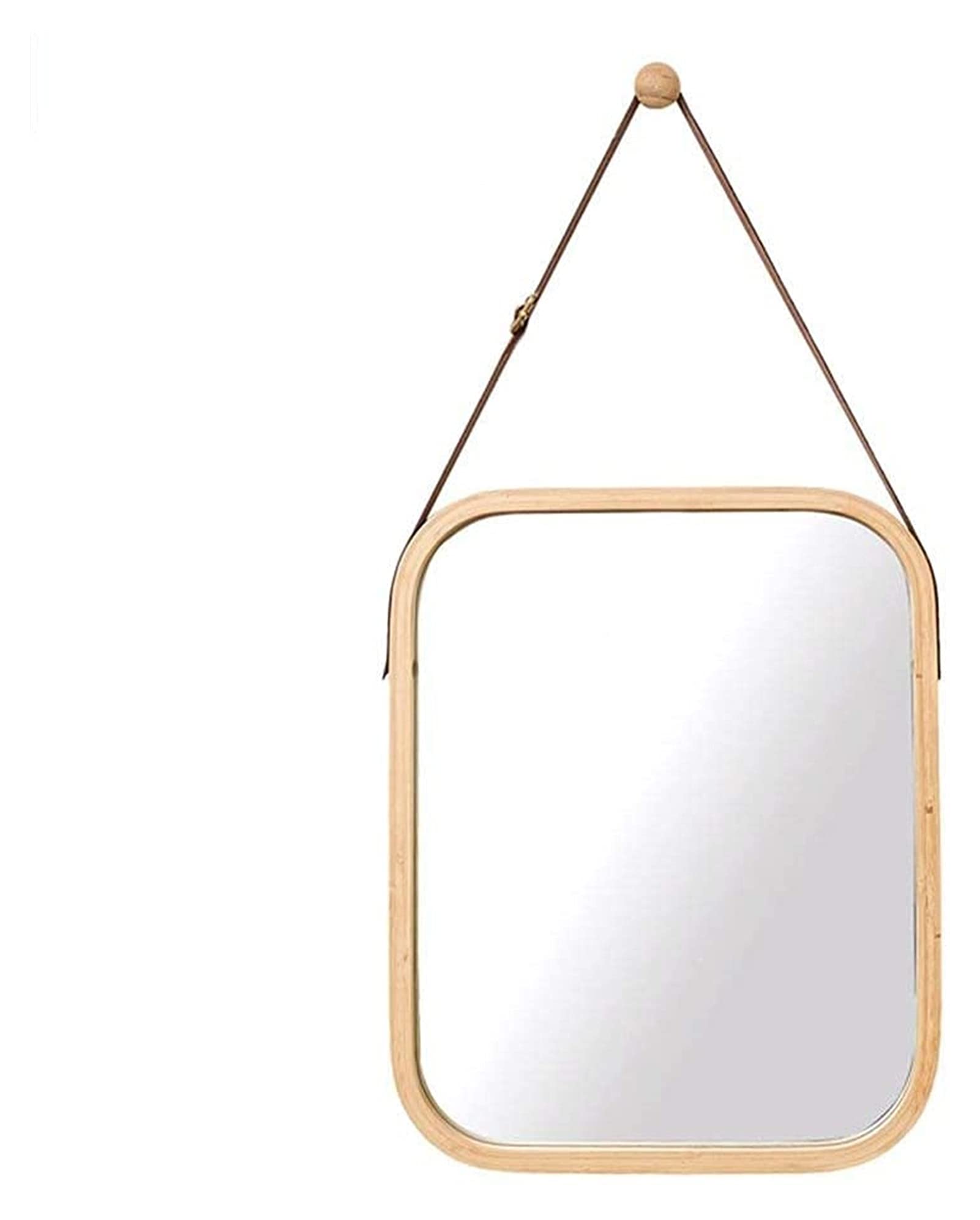 Specchio Espejo Espejo, baño, Montaje en Pared, Tocador, Espejo Redondo Nórdico para Colgar en la Pared Inodoro Espejo de baño Espejo de Tocador de Pared baño Espejo Pequeño (Tamaño: Bei