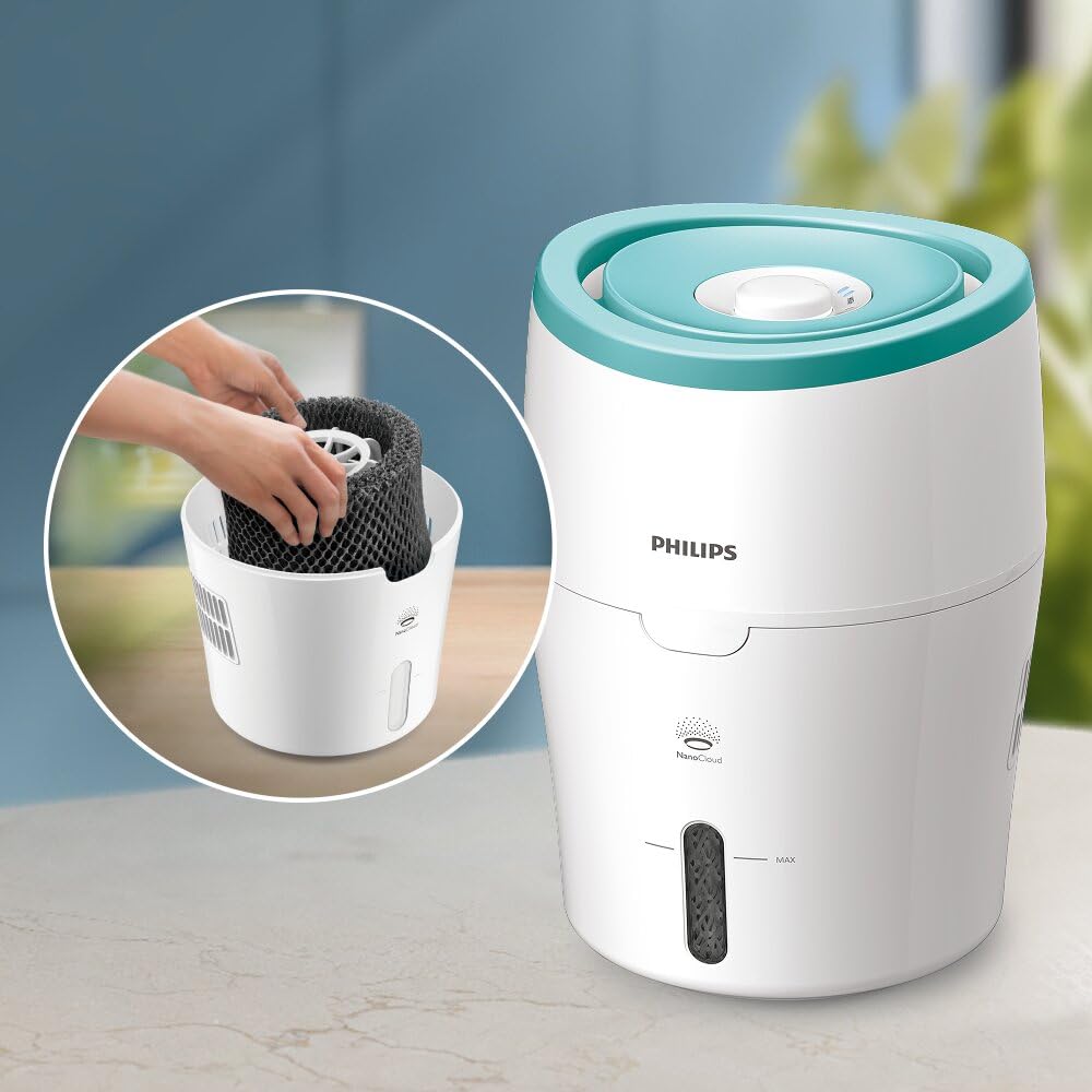 Philips FY2401/30 Filtro di Umidificazione Compatibile con Umidificatori d'Aria Philips HU4803 e HU4801
